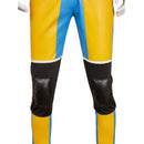 Dispatch Waterboy Yellow Leather Jumpsuit Outfit Men Halloween Carnival Party Cosplay Costume