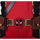 DPool 2024 Wade Wilson Kids Children Red Jumpsuit Party Carnival Halloween Cosplay Costume