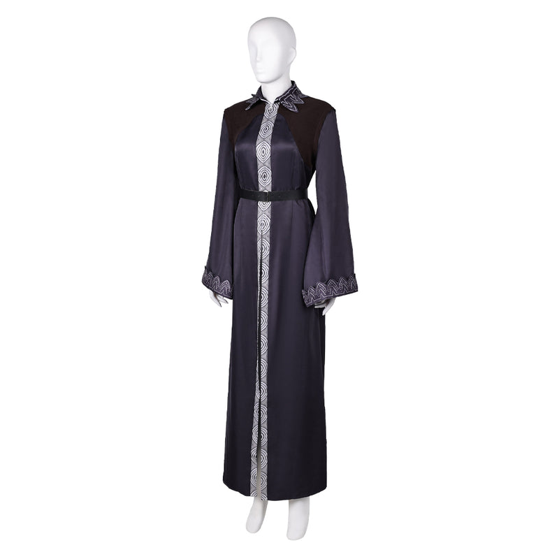Animistic Robe Dragon's Dogma Raksha Women Purple Robe Party Carnival Halloween Cospl