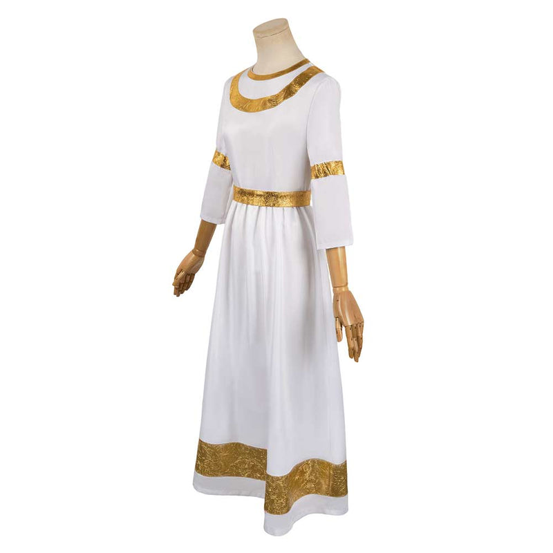 Elden Ring Game Miquella Women White Dress Party Carnival Halloween Cosplay Costume