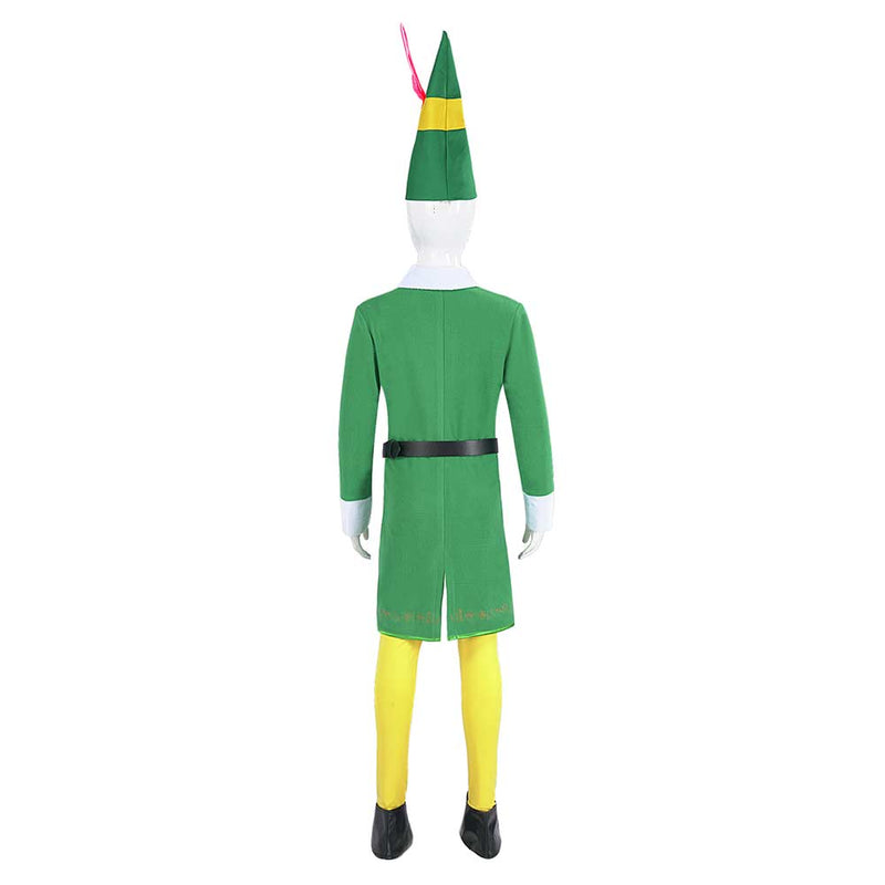 Elf: Buddy's Musical Christmas Buddy Kids Children Green Outfit Party Carnival Halloween Cosplay Costume