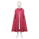 Ernest & Celestine: A Trip to Gibberitia Celestine Kids Children Red Outfit With Cloak Cosplay Costume