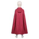 Ernest & Celestine: A Trip to Gibberitia Celestine Kids Children Red Outfit With Cloak Cosplay Costume