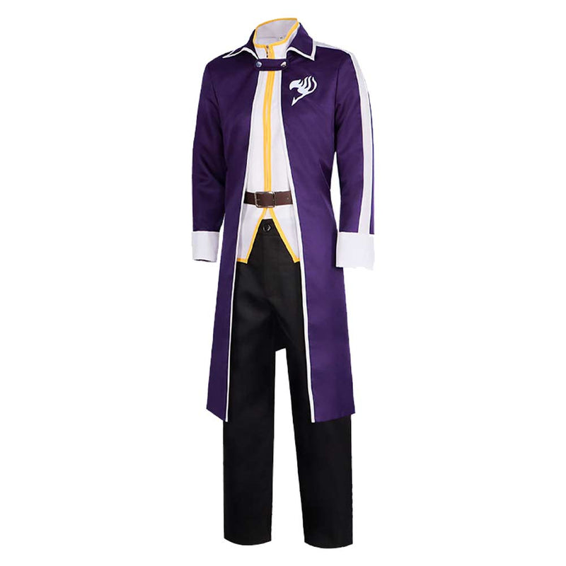 Fairy Tail Anime Gray Fullbuster Purple Outfit Party Carnival Halloween Cosplay Costume