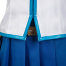 Fairy Tail Anime Lucy Heartfilia Women Blue Dress Party Carnival Halloween Cosplay Costume