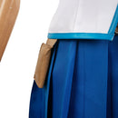 Fairy Tail Anime Lucy Heartfilia Women Blue Dress Party Carnival Halloween Cosplay Costume