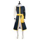 Fairy Tail Anime Natsu Dragneel Blue Outfit Party Carnival Halloween Cosplay Costume
