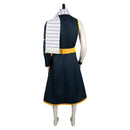 Fairy Tail Anime Natsu Dragneel Blue Outfit Party Carnival Halloween Cosplay Costume