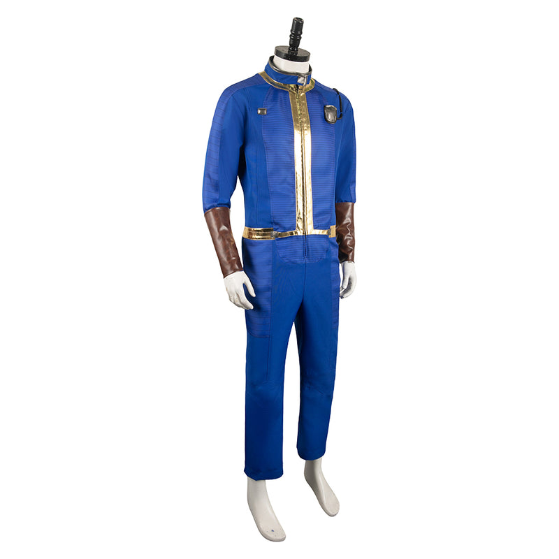 Fallout TV Vault 88 Dweller Blue Jumpsuit Party Carnival Halloween Cosplay Costume