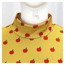 Fantastic Mr.Fox Mrs Fox Women Yellow Printed Dress Halloween Carnival Party Cosplay Costume
