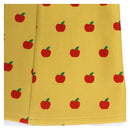 Fantastic Mr.Fox Mrs Fox Women Yellow Printed Dress Halloween Carnival Party Cosplay Costume