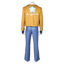 Fatal Fury: City of the Wolves (2025) Terry Bogard Yellow And Blue Outfit Cosplay Costume