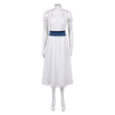 Fear Street: Prom Queen 2025 Lori Granger Women White Dress Cosplay Costume