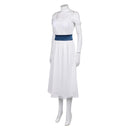 Fear Street: Prom Queen 2025 Lori Granger Women White Dress Cosplay Costume