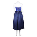 Fear Street: Prom Queen 2025 Melissa Mckendrick Women Blue Dress Cosplay Costume