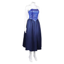 Fear Street: Prom Queen 2025 Melissa Mckendrick Women Blue Dress Cosplay Costume
