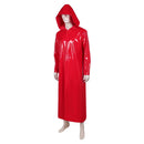 Fear Street: Prom Queen 2025 Simone Perry Red Coat Carnival Halloween Cosplay Costume