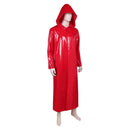Fear Street: Prom Queen 2025 Simone Perry Red Coat Carnival Halloween Cosplay Costume
