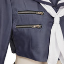 FF Tifa Lockhart Women Black Uniform Dress Carnival Halloween Cosplay Costume