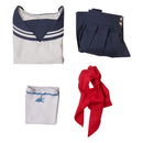 FF Tifa Lockhart Women White Uniform Dress Carnival Halloween Cosplay Costume