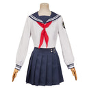 FF Tifa Lockhart Women White Uniform Dress Carnival Halloween Cosplay Costume