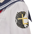 FF Tifa Lockhart Women White Uniform Dress Carnival Halloween Cosplay Costume