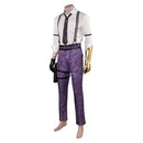 FF Vincent Valentine Purple Outfit Carnival Halloween Cosplay Costume