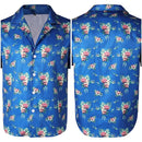 Fight or Flight (2025) Lucas Blue Shirt Carnival Halloween Cosplay Costume