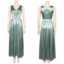 Final Destination: Bloodlines Stefanie Women Green Dress Carnival Halloween Cosplay Costume