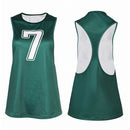 Final Destination: Bloodlines Stefanie Women Green Top Carnival Halloween Cosplay Costume