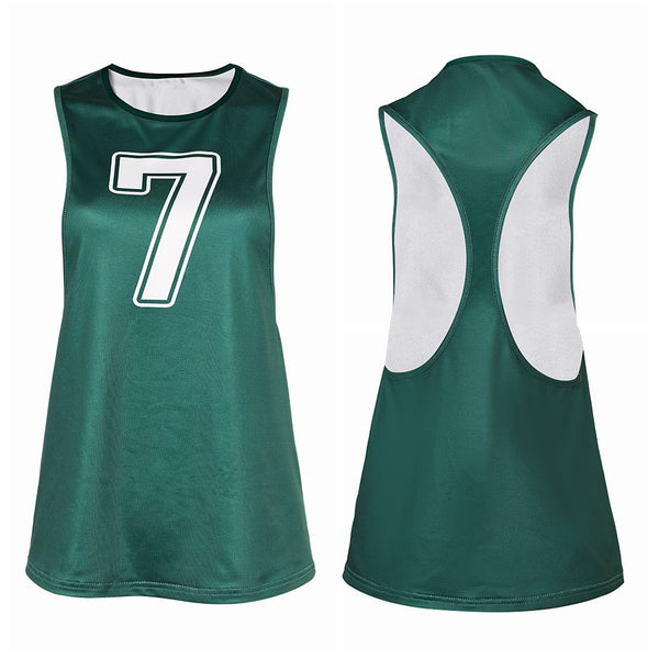 Final Destination: Bloodlines Stefanie Women Green Top Carnival Halloween Cosplay Costume