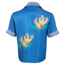 Final Fantasy Game Cloud Chocobo Blue Shirt Party Carnival Halloween Cosplay Costume