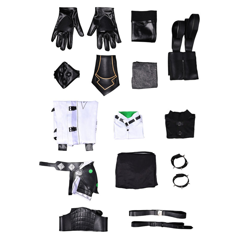 Final Fantasy Game Cloud Strife White Costume Party Carnival Halloween Cosplay Costume