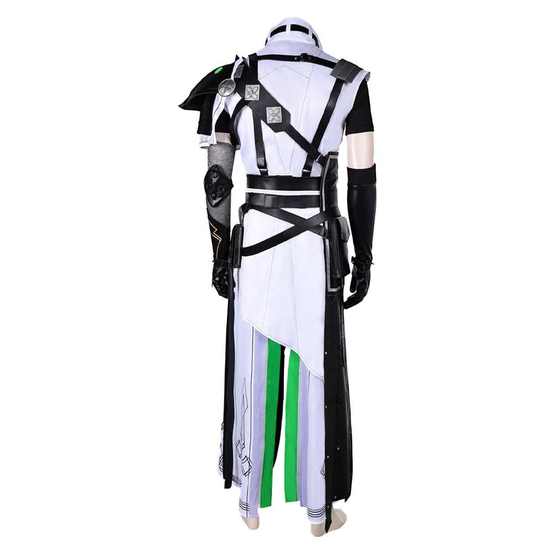 Final Fantasy Game Cloud Strife White Costume Party Carnival Halloween Cosplay Costume