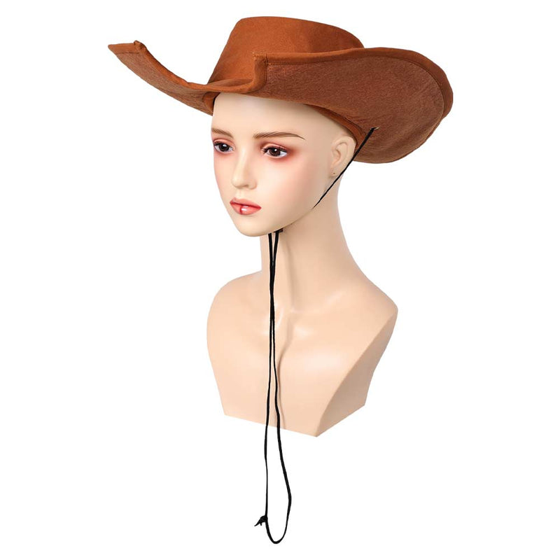 Final Fantasy Game Tifa Lockhart Western Cowboy Hat Cosplay Accessories Halloween Carnival Costume Props