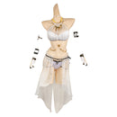 Final Fantasy Game Tifa Lockhart White Swimsuit Set Party Carnival Halloween Cosplay Costume
