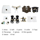 Final Fantasy Ishgard White Dress Outfit Party Carnival Halloween Cosplay Costume