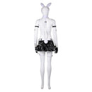 Final Fantasy VII Ever Crisis Game Tifa Lockhar Women White Bunny Girl Outfit Cosplay Costume