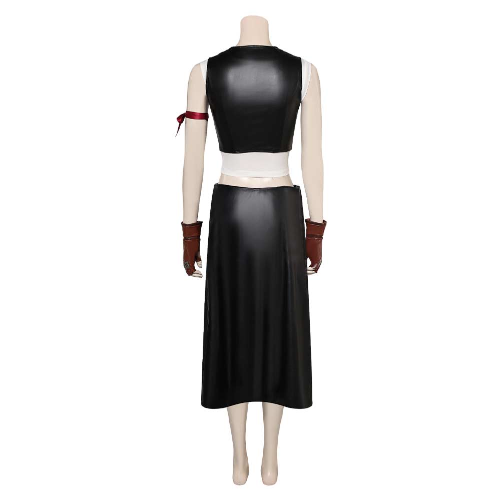 FF VII Tifa Lockhart Outfits Halloween Party Carnival Cosplay Costume main image 1