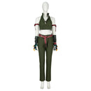 Final Fantasy VII Game Tifa Lockhart Women Green Cowboy Suit Party Carnival Halloween Cosplay Costume