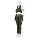 Final Fantasy VII Game Tifa Lockhart Women Green Cowboy Suit Party Carnival Halloween Cosplay Costume