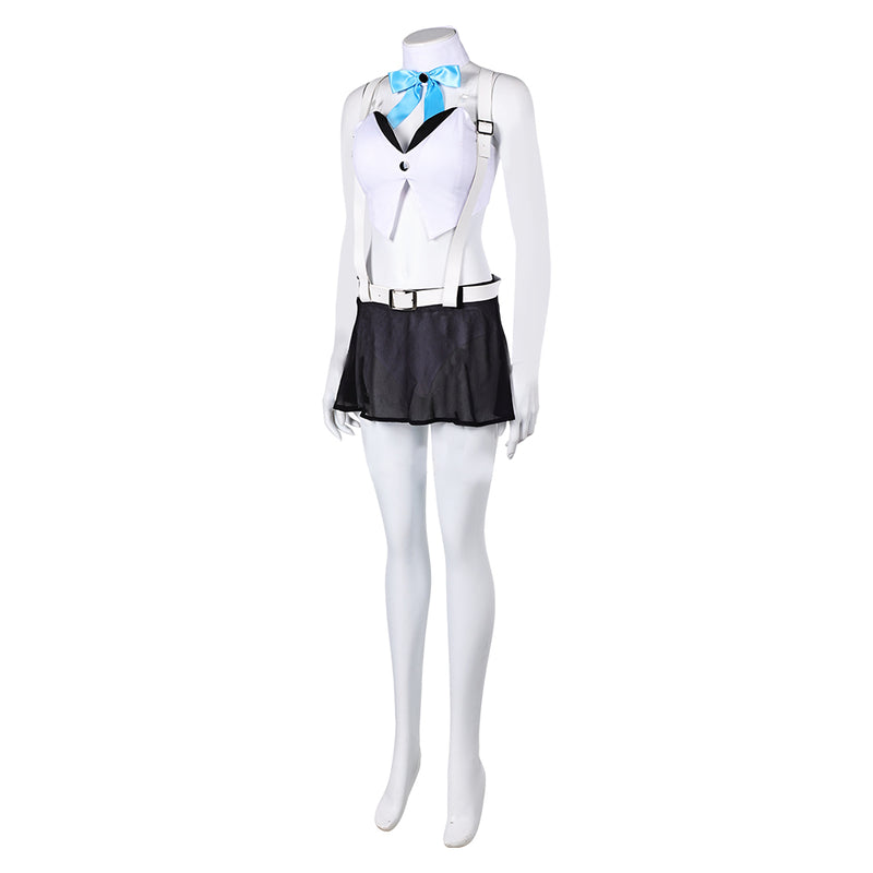 Final Fantasy VII Game Tifa Lockhart Women White Sexy Swimsuit Cosplay Costume Original Design