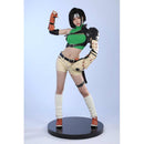 Final Fantasy VII Game Yuffie Kisaragi Women Green Set Party Carnival Halloween Cosplay Costume