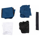 Fire Force 2025 Benimaru Shinmon Blue Outfit Carnival Halloween Cosplay Costume