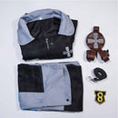 Fire Force 2025 Shinra Kusakabe Black Outfit Carnival Halloween Cosplay Costume