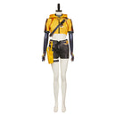 FragPunk Hollowpoint Women Yellow Outfit Carnival Halloween Cosplay Costume