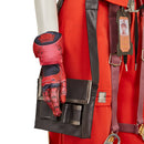 FragPunk Nitro Women Red Orange Outfit Carnival Halloween Cosplay Costume