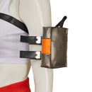 FragPunk Nitro Women Red Orange Outfit Carnival Halloween Cosplay Costume