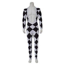 Freddie Mercury Black and White Jumpsuit Men Halloween Carnival Party Cosplay Costume
