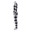 Freddie Mercury Black and White Jumpsuit Men Halloween Carnival Party Cosplay Costume